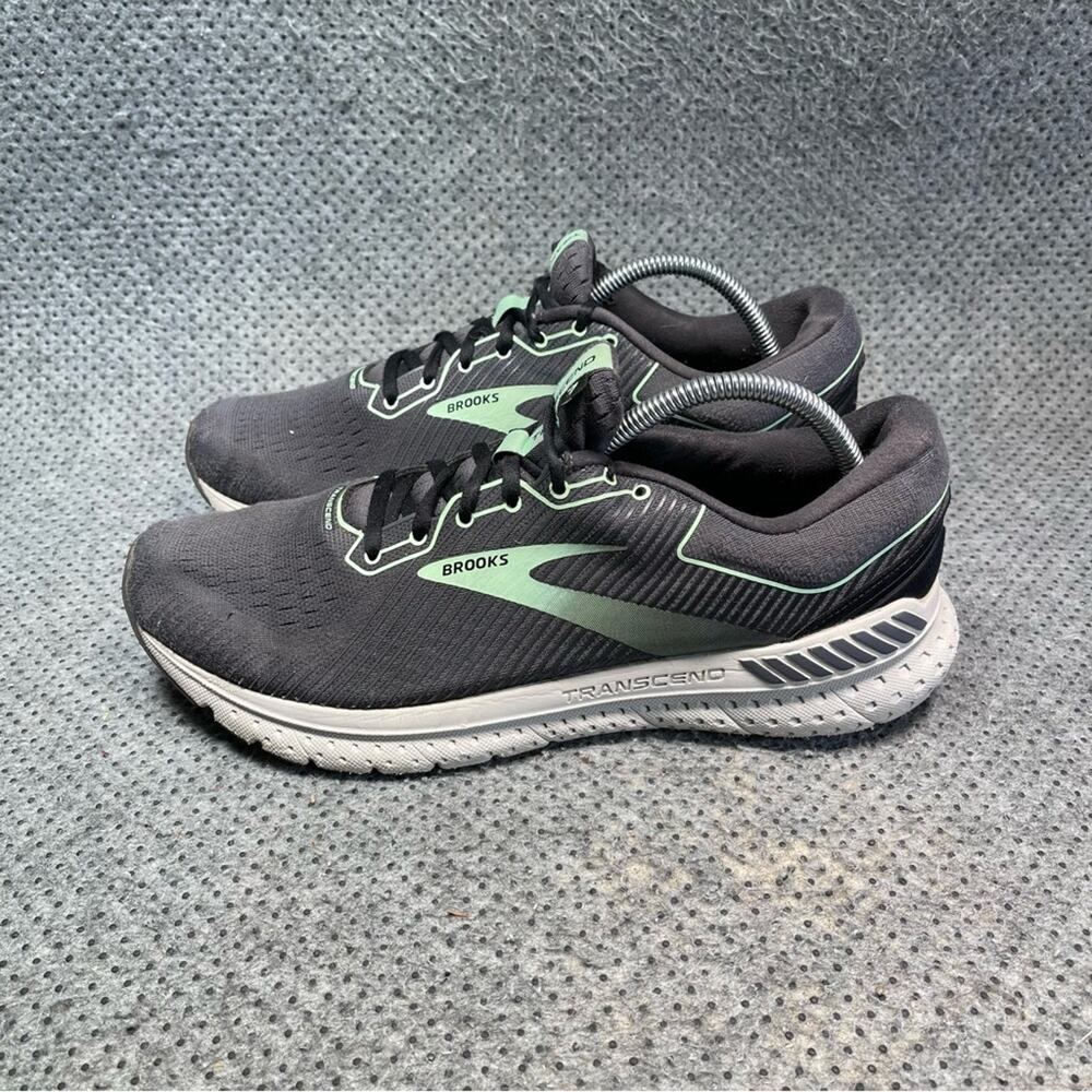 Brooks Transcend Grey Mint Running Shoes Size 11.5 Women’s